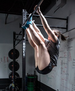 Julie Foucher doing toes to bar.  I'm pretty sure if I were a guy this pic alone would give me an accidental boner.