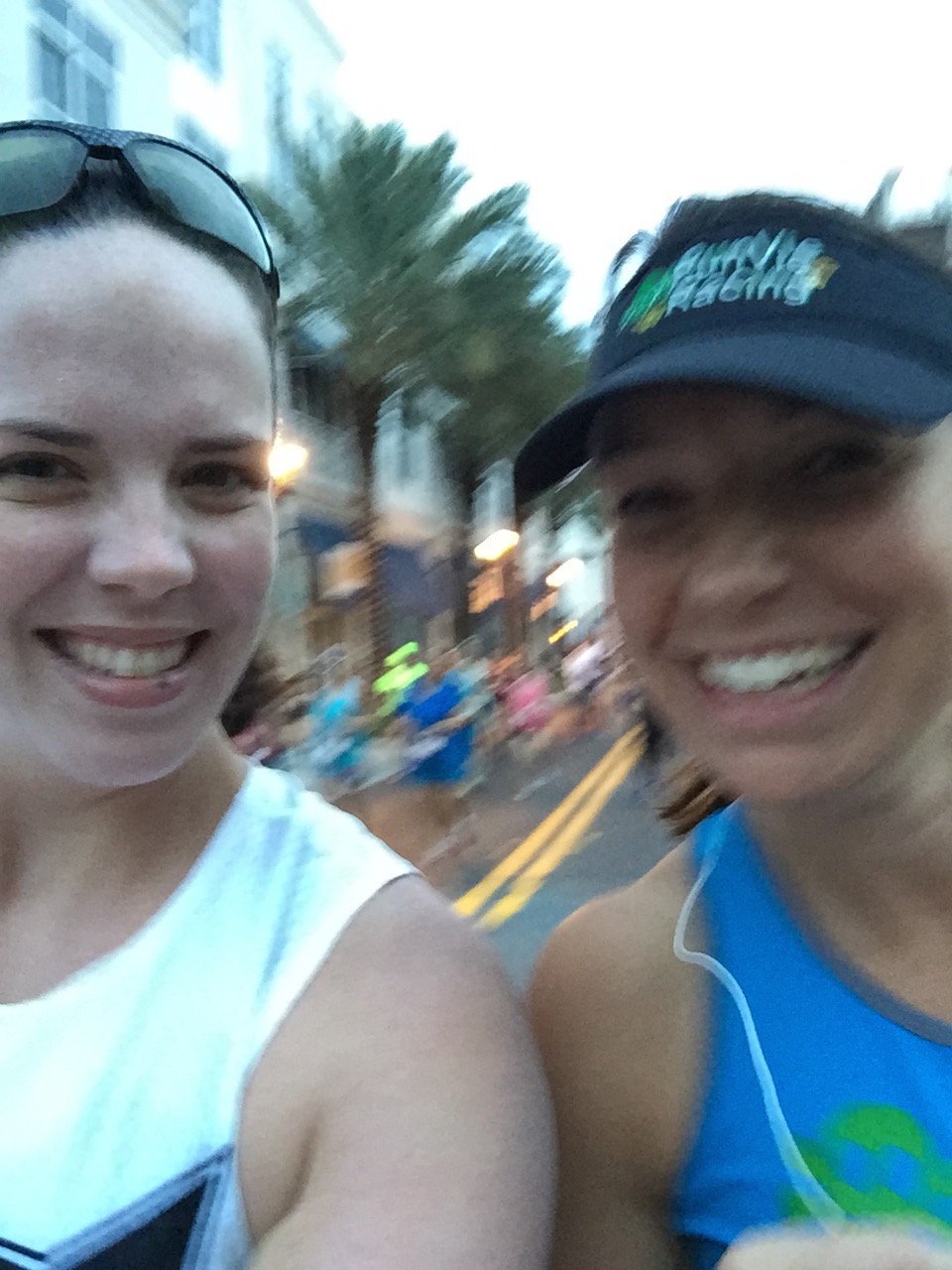 This is what a running selfie looks like!